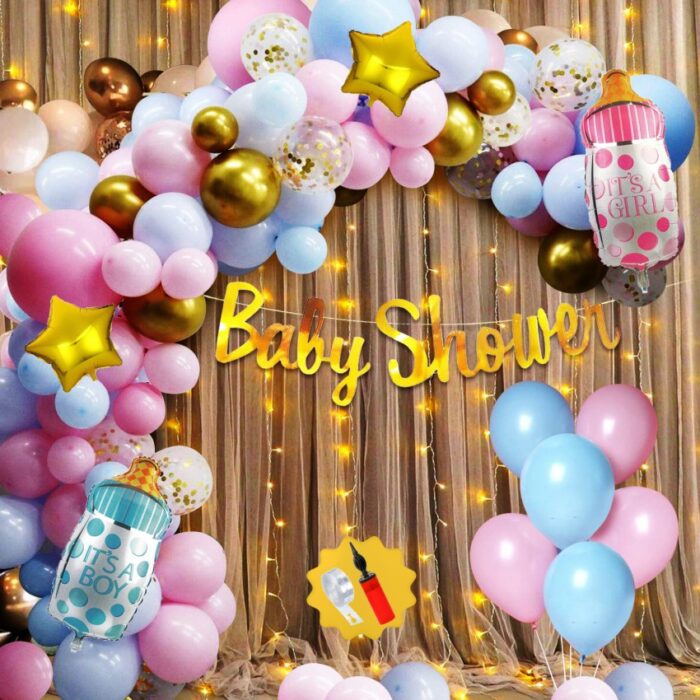 3 53 baby shower decoration kit of 53 pcs for mom to be photo original imagq6k3qzsknsng