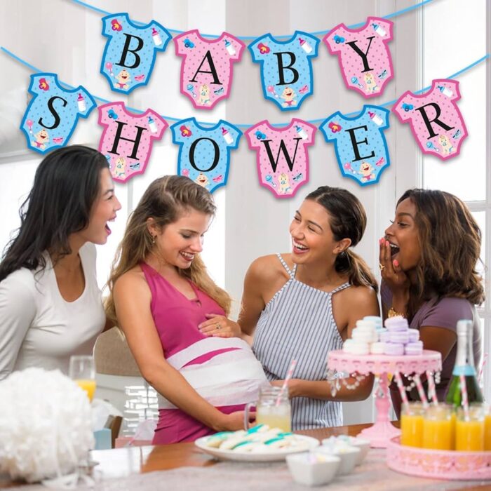 Baby Shower Decoration Material 21 Pcs for Welcome Baby Mom to be Gender reveal Partymaternity shoot