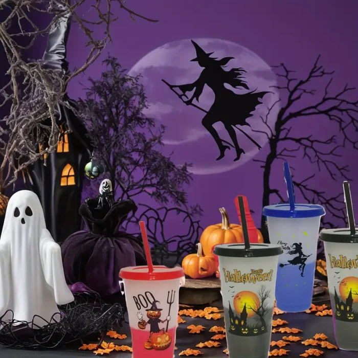 Halloween Color Changing Tumblers – Purple