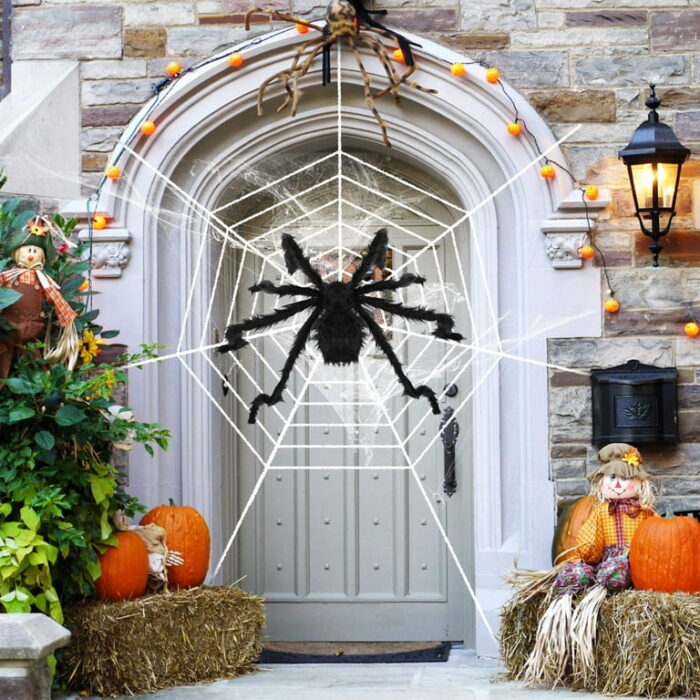 Halloween Decorations Spider Outdoor 49inch 126 inch Tarantula Mega Web Hairy Poseable Scary Yard Creepy Decor Stretch Cobweb 3b60eb6a 5197 4c85 9972 61687b43e93a.6cea18830ddd30e502c7a8f692c14926