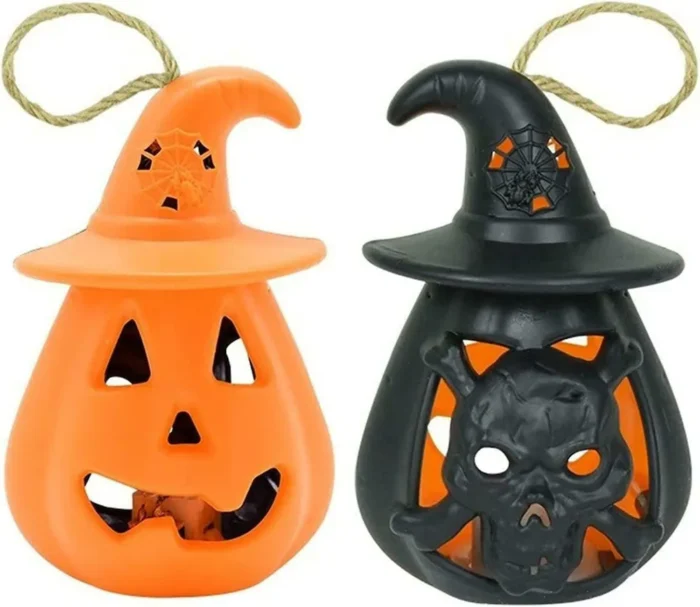 Light Up Spooky Ghost Lantern