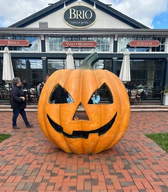 Oversized Pumpkin Prop