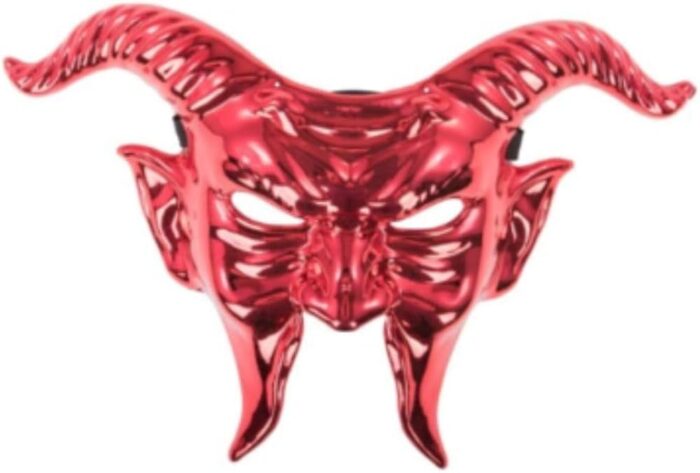 Red Dracula Mask